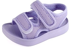 MK MATT KEELY Mixte Enfants Sandales pour Bébé Fille Garçon Bout Ouvert Souple été Plat Marche Beach Outdoor Sport Sandales EU 21-35