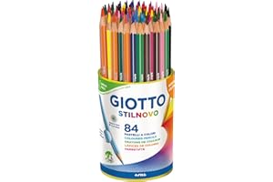 Giotto Stilnovo 516500 Set Matite Colorate 84 Assortiti