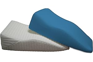 Dukal | Bezug für Beinruhekissen/Venenkissen | Maße: 40x70 cm | aus hochwertigem DOPPEL-Jersey | 100% Baumwolle | Farbe: Ocean-blau