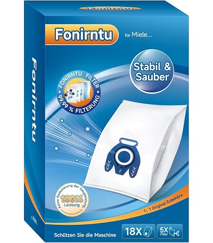 Lot De 10 Sacs D’aspirateur Compatibles Bosch GL-50 & Siemens Type G - Filtration >99%