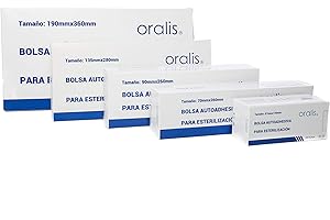 ELINIC Bolsas autoadhesivas para esterilización (90 * 260mm) 200 uds.