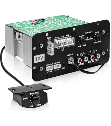 Lightning Audio L-4300 600 Watt 4-Channel Amplifier : Amazon.in