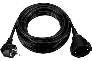 Rev Przedłużacz, Czarny, 5 m