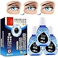 ATTDX Treatment EyeProblems SolutionDrops, Eye Therapy Drops, Eye Drops for Dry Eyes, Best Moisture Eye Drops, Eye Care Brightening Solution Japanese (3pcs)