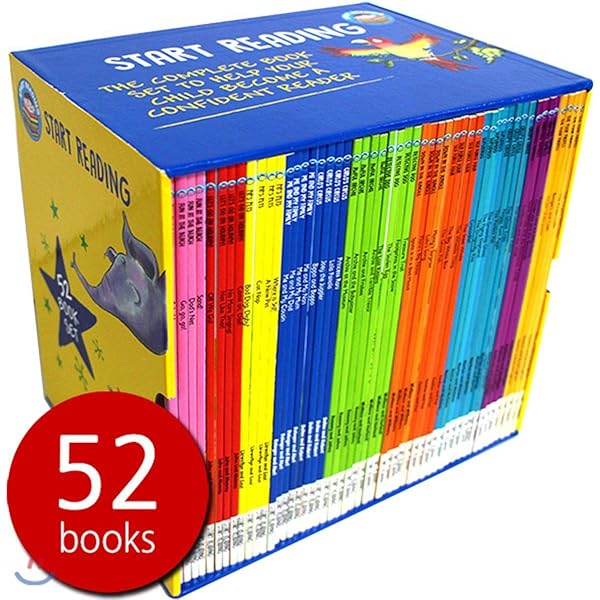 Reading Series usborne joven Colección de 40 libros Box Set-leer