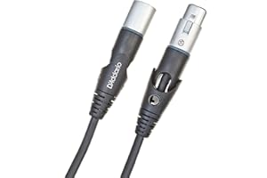 Planet Waves 10 stóp niestandardowy kabel mikrofonowy z serii obrotowej XLR wyważony