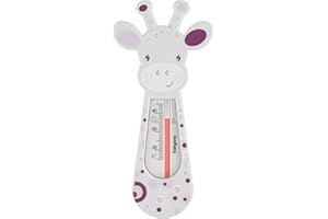 BABYONO 7308 Floating Bath Thermometer Yellow Giraffe