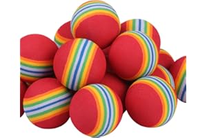 Andux Balles d'entraînement en Mousse Golf Rainbow CHQ