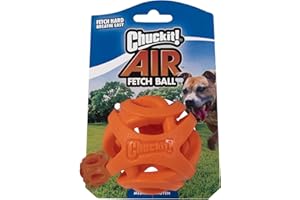 Chuckit! Palla Breathe Right Fetch Ball Medium, Palla da Perseguire per Il Cane, M