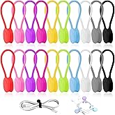 20 Pièces Attache Cable MagnétiquesMagnetic Cable Clips Réutilisables, Câble en Silicone Attaches de Câble Réutilisables Gest