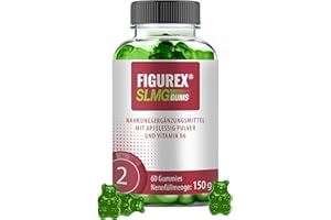 ‎FIGUREX FIGUREX SLMG Gums, Gummibärchen für den Stoffwechsel mit Vitamin B6, Fruchtgummis für Keto-Diät, Keto Gummies, 60 Stück