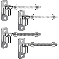 Set 4 Ganci A Cerniera In Acciaio G70 Da 1/4 Pollice - Portata 2750 Libbre, Per Sollevamento Carichi Pesanti