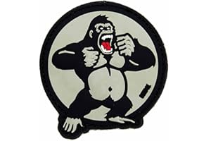 101 INC. Patch 3D King Kong Gorilla AFFE Abzeichen Aufnäher
