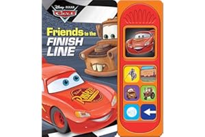 Disney Pixar Cars Little Sound Book Friends To Finish Line