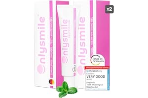 Double Pack 2X Onlysmile Teeth Whitening Gel for White Teeth | Tooth Whitening and Bleaching Gel with Instant Effect | Cosmetic Teeth Cleaning | for Sensitive Teeth | Direct from The Manufacturer