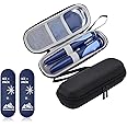 Azonee Insulin Pen Cooler Travel Case with 2 Reusable Ice Packs, for Insulin Pen Portable Medical Cooler Bag for Diabetes and Other Diabetic Supplies for The Daily Life Trip, Insulin Cooler Case