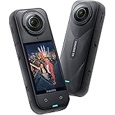حزمة Insta360 X5 القياسية - كاميرا حركة 8K بزاوية 360 درجة مع ثلاث حقائب حمل KI-Power وعدسات قابلة للتبديل