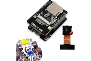 JRILUO ESP32 CAM Borad Kit, ESP32-CAM Entwicklungsplatine Mit WiFi/Bluetooth Module, ESP32-CAM Testboard Kit Inklusive Kamera, Grundplatte, Hauptplatine, Micro USB Port, für Heimüberwachung, Smart Home...