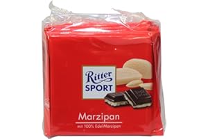 ‎RITTER SPORT Ritter Sport Marzipan Schokolade 100g 5er Pack