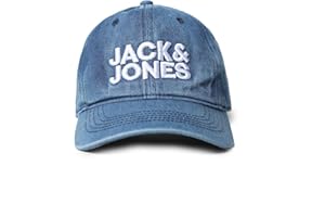 Jack & Jones Men's Cotton Baseball Cap with Adjustable Back Closure | Unisex Cap