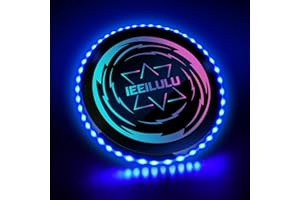 IEEILULU Disco Volador LED, Disco Volador, Disco Volador Iluminado con 49 LED, Reutilizable, Disco Ultimate Frisbee para Adultos Niños Actividades Al Aire Libre En Familia