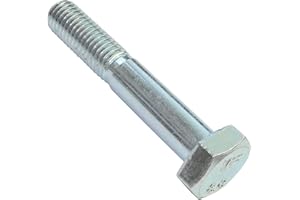 AERZETIX - Juego de 20 piezas - Pernos M10x60 parcialmente roscados - Cabeza Hexagonal - Ø10x60mm - DIN 931 - Clase 8.8 - Acero galvanizado - Bricolaje - Herramienta de montaje/Ferretería - C47526
