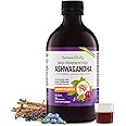 Ashwagandha KSM-66 Liquid Bio-Fermented with Turmeric, Probiotics & Digestive Enzymes for Stress, Mood & Gut Health - Natural Berry Passion Flavour