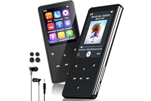 ODEJOI 64GB Reproductor MP3 Bluetooth 5.3, MP3 Player para Bebés/Adultos, Ruido Blanco, 18 Sonidos, Altavoz HD, Radio FM, Grabadora, TF 128GB