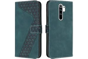 OKZone Funda para Xiaomi Redmi 9/Redmi 9 Power, PU Cuero Flip Carcasa Fundas Móvil de Tapa Libro Caso Piel PU para Xiaomi Redmi 9/Redmi 9 Power, Billetera Case Telefono Cubrir Móvil Cover (Verde)