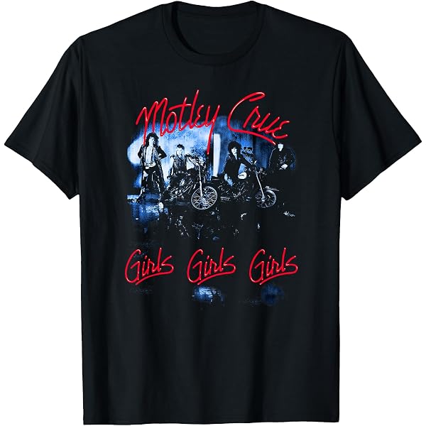 Mötley Crüe The Dirt T-Shirt : Amazon.co.uk: Fashion