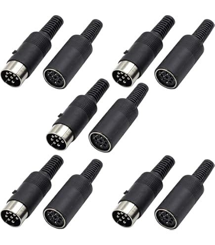 Connettore Aereo GX16 6 Pin Femmina - Per Microfoni, Audio, Montaggio A Cavo, Metallico - Foto 7