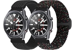 WNIPH 22mm Geflochtene Armband für Huawei Watch GT3/GT3 Pro 46mm/GT2/GT 46mm/GT2 Pro/GT2e/GT Runner/Huawei Watch 3/3 Pro/HUAWEI Watch 4/Watch 4 Pro,Galaxy Watch 46mm/3 45mm Smartwatch Damen Herren