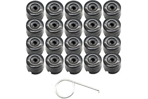 Arotzelox 20* Cache-vis de Roue 19 mm pour Transporter T5 T6 2003-2020 Capuchons d'écrou de Roue, Capuchons d'écrou de Roue de Voiture, Capuchons de Cache-tête de vis d'écrou de Roue