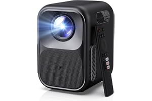 【WEMAX Google TV Projector & Netflix Official】2026 Upgraded Smart Home Theater, Native 1080P, Fully Sealed Optical Motor (Ant