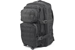 Mil-Tec US assault rucksack, 36 litres, black 36L