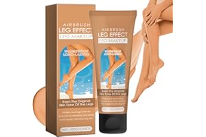 MUIEFE Leg Makeup Waterproof No Transfer, Concealer Full Coverage, Flawless Leg Makeup Lotion, Leg Veins Body Scar Tattoo Cover Up, Even Skin Tone, Long Lasting Body Foundation for Women (Medium Glow)