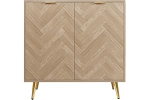 Yvsevnr Küchenschrank mit Arbeitsplatte, Küchenschränke, Sideboard mit Verstellbare Ablagen, für Küche,Wohnzimmer, Flur und Esszimmer, Landhausstil