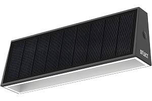 Dylect® Luxe Solar Up Down Light Outdoor, 2 in 1 Solar Motion Sensor Light for Home, Garden, Balcony, Pillar| Reliable 24 Hr Runtime, Powerful 2000mAh Battery, IP54 Waterproof (4000K Natural White)