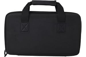 Sonew Bolsa de Controlador DJ Portátil, Bolsa de Controlador DJ, Estuche de Almacenamiento Portátil con Esponja de Búfer y Cremalleras de Estilo U para DDJ-FLX4, DDJ-400, DDJ-SB2,