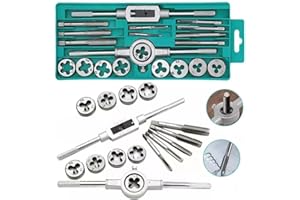 Valkyrie 20 Parça Klavuz Pafta Seti Metrik Set M3-M12 Arası 20li Takım