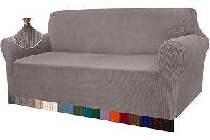 Granbest Sofföverdrag med hög stretch, modernt soffskydd jacquard, elastiskt soffskydd för vardagsrum, skydd för hundar och h