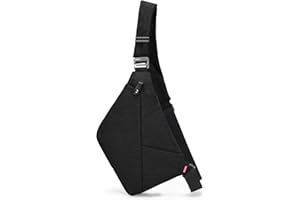 OSOCE Anti Theft Travel Bag, Mens Sling Chest Bag, Crossbody Multi Pockets Shoulder Bag Waterproof Bags Cover Pack Casual Cycling Hiking for Men Women