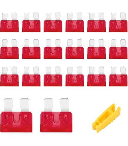 60 Pezzi Mini Fusibili A Lama Per Auto Da 10 Ampere Rossi Per Auto 90741688 - Foto 7