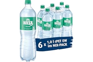 ‎VILSA VILSA Mineralwasser Medium, 6 x 1,00 l PET