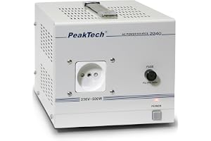 Peak Tech P 2240 - Isoleringstransformator, Mätutrustning, Isoleringstransformator med ringformad kärna, Galvanisk isolering