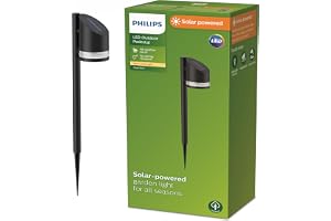 Vynce vägglampa, rund, 1,5W, 2700K, svart, IP44 väderbeständig