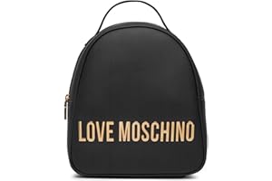 Love Moschino Zaino Donna, Nero, Taglia unica