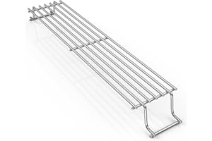 GARDENZ 7641 63,6cm Grille chauffante pour pour Weber Spirit 300 Spirit E-310 S-310 E-320 S-320 SP-330 (2013-2017), Genesis Silver/Gold B&C Gas, Acier Inoxydable Pièces de Rechange Grille de réchaud