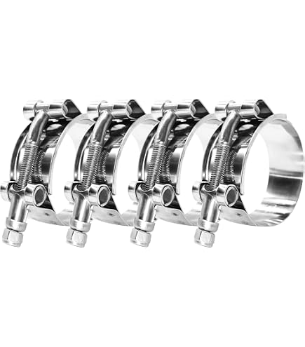 Gelenkbolzenschellen Edelstahl, Spannbereich 48-51mm, 4 Stück Gelenkbolzenschellen Edelstahl, Spannbereich 48-51mm, 4 Stück