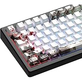 XVX PBT Keycaps, &Ouml;zel Klavye Keycaps 60 75 Y&uuml;zde 100, Kiraz Profili Klavye Kapakları ile Parlatın, Doubleshot Yan Baskı Boya 